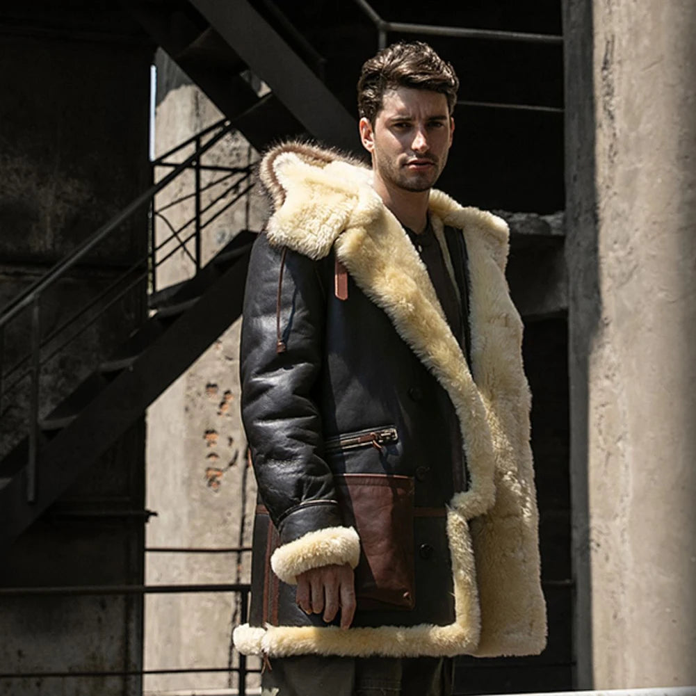 Manteau peau de mouton Denny&Dora