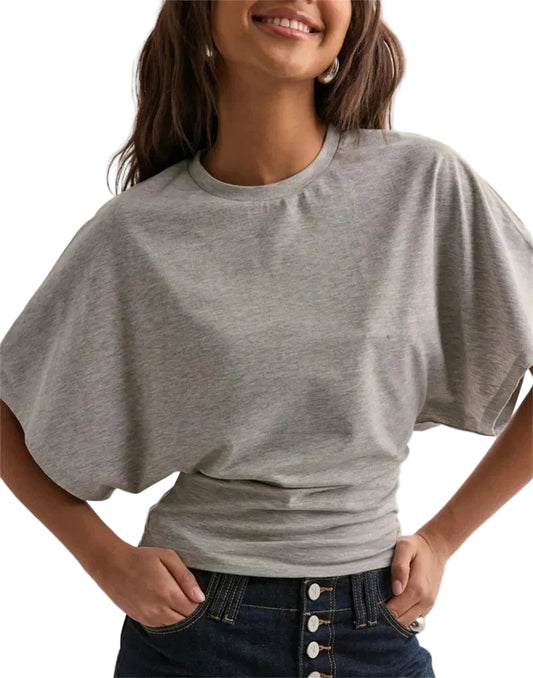 T-shirt ample manches mi-longues