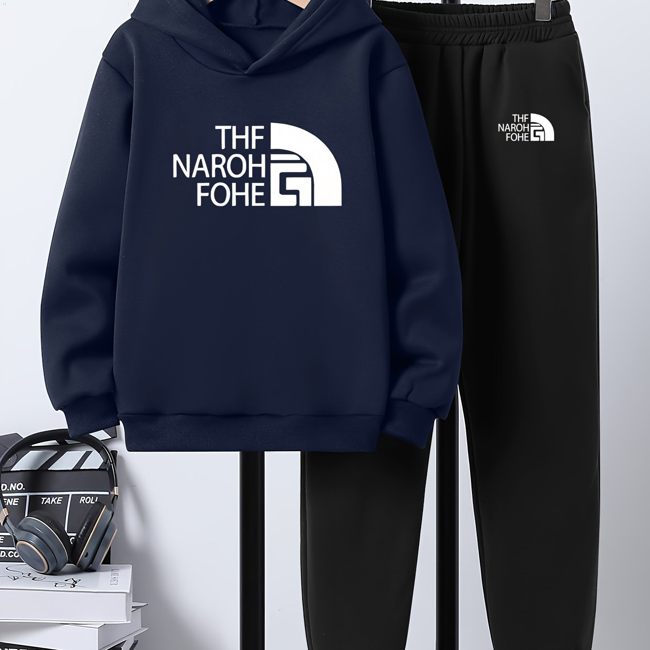 Ensemble 2 pièces jogging sweat à capuche