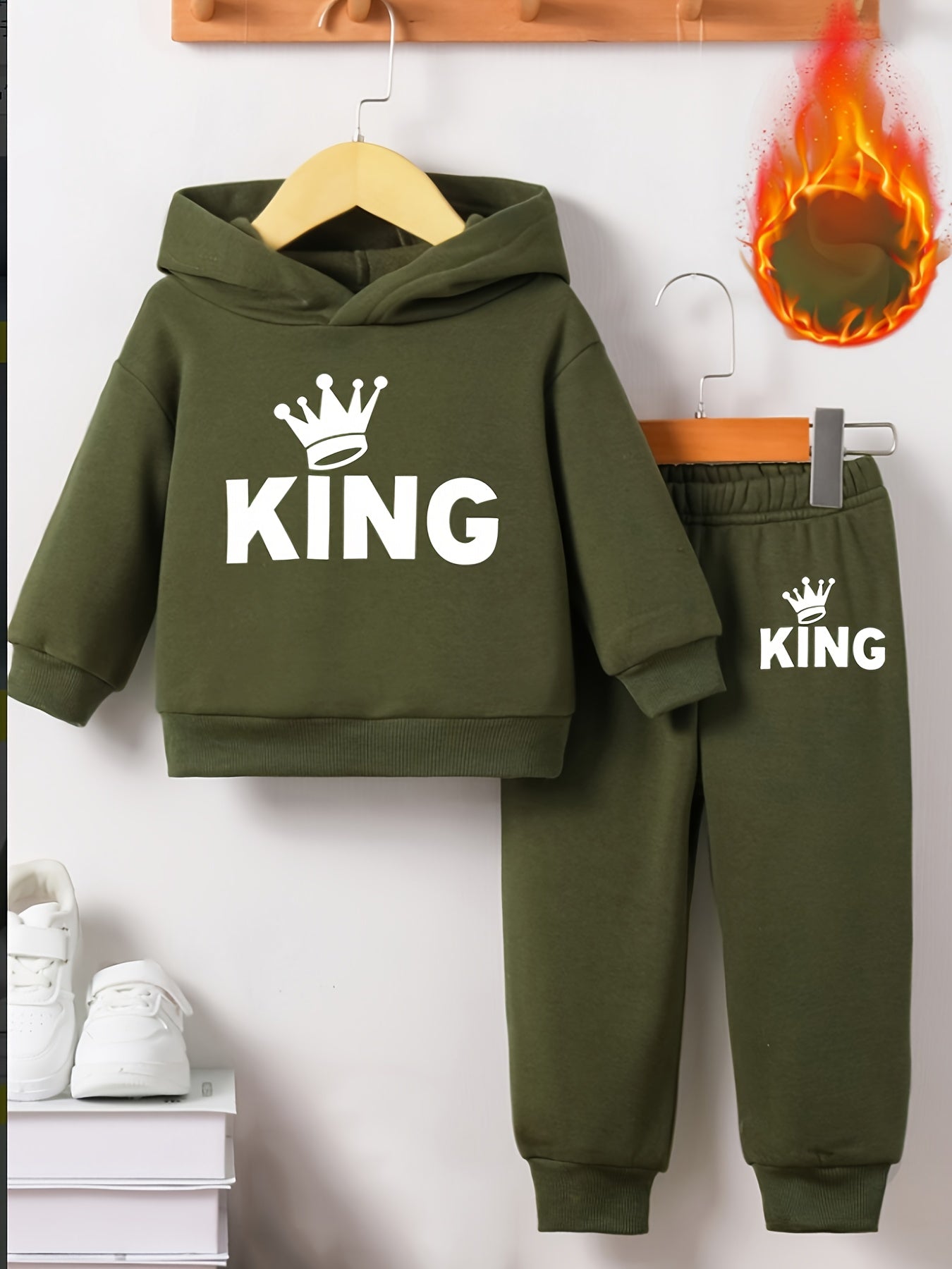 Ensemble sweat et pantalon bébé