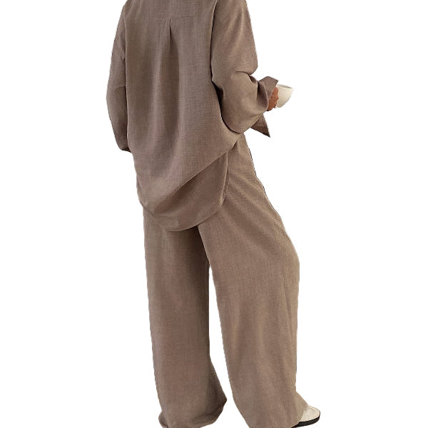 Ensemble Deux Pièces en Denim imité - Boutique ÉclatsChic