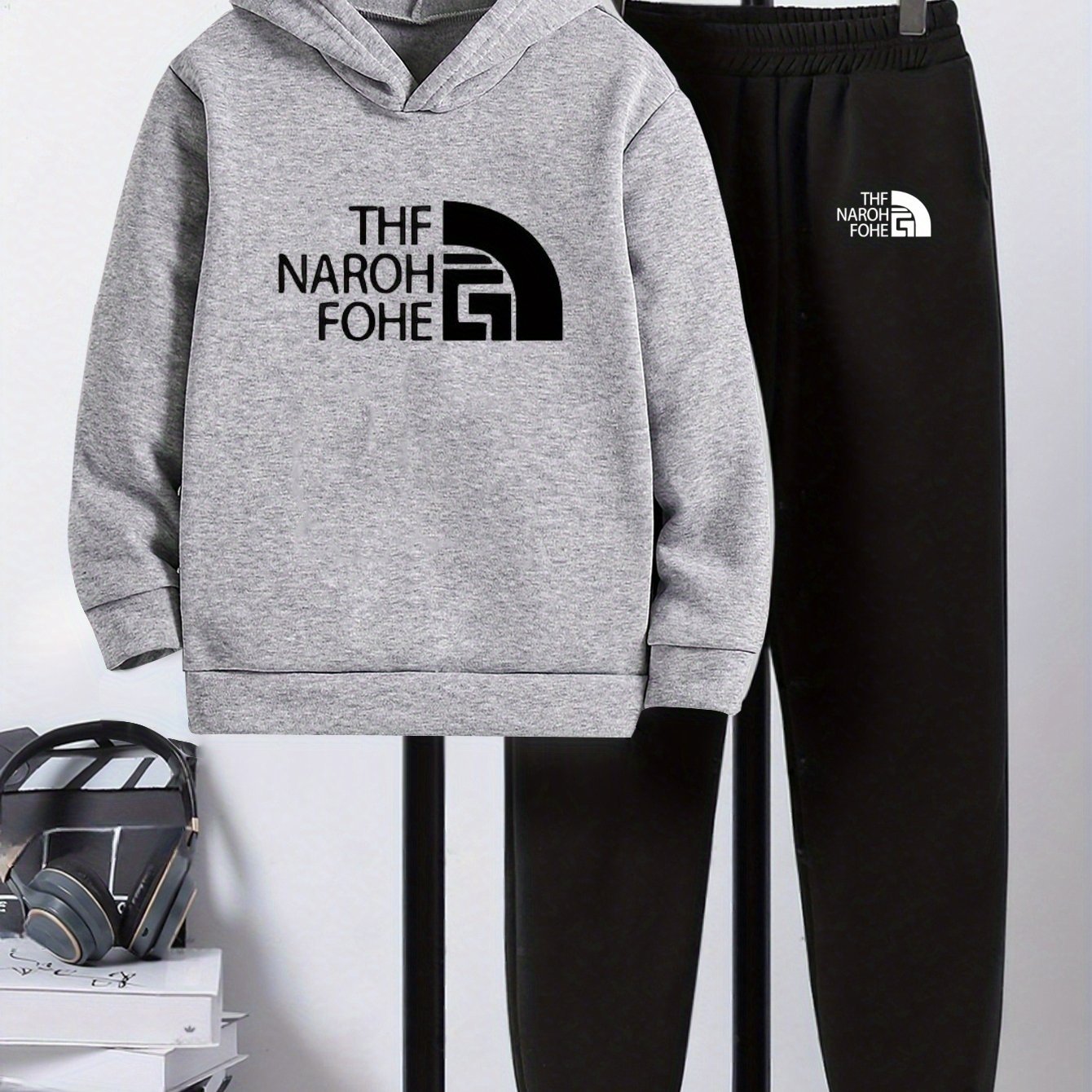 Ensemble 2 pièces jogging sweat à capuche