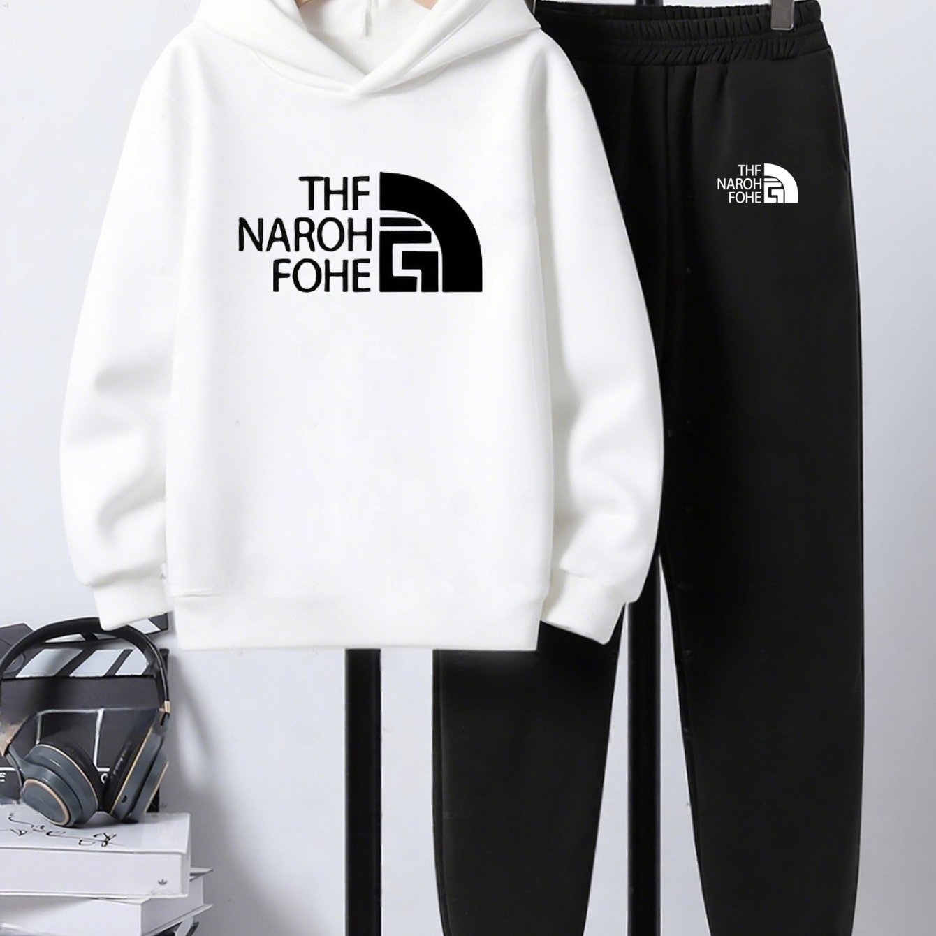 Ensemble 2 pièces jogging sweat à capuche