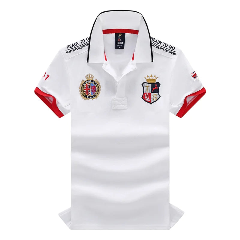 Polo de foot classique suisse 100 % coton