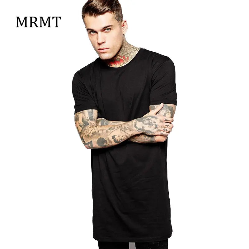 T-shirt long manches courtes style hip-hop