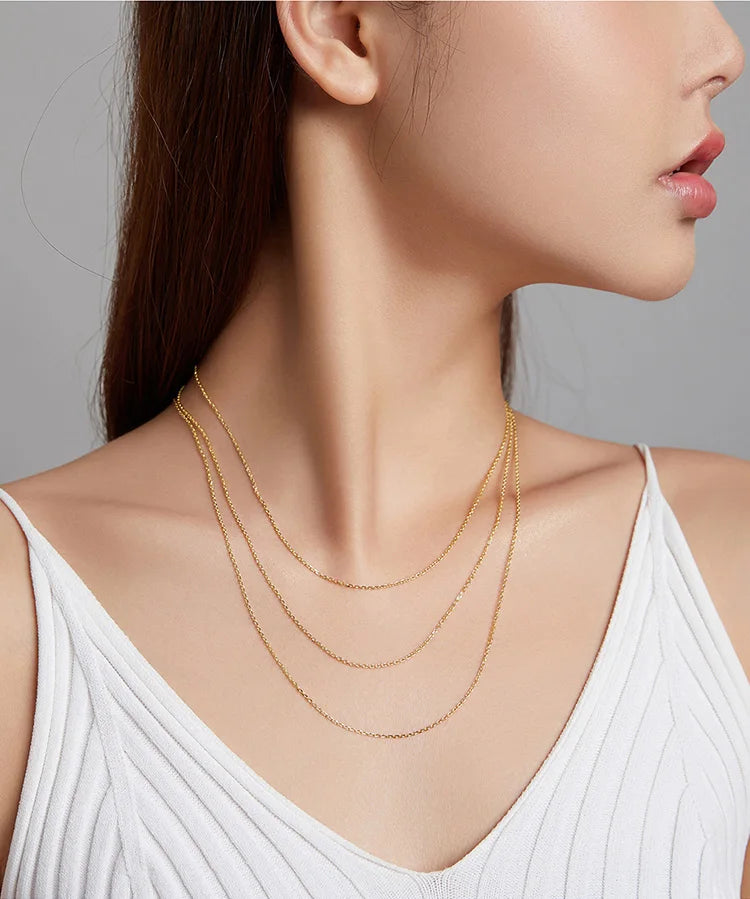Collier argent sterling 925 BAMOER