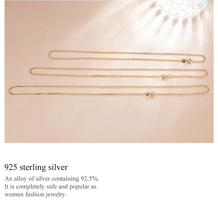 Collier argent sterling 925 BAMOER