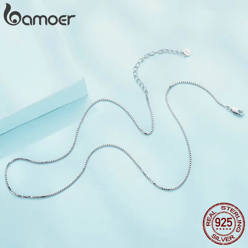 Collier argent sterling 925 BAMOER