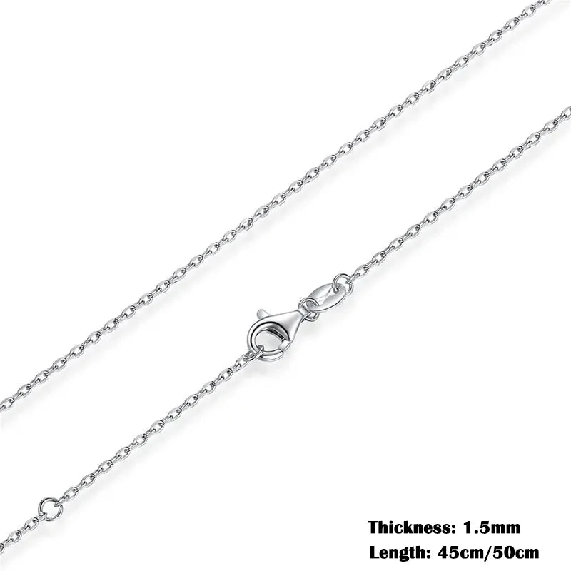 Collier argent sterling 925 BAMOER