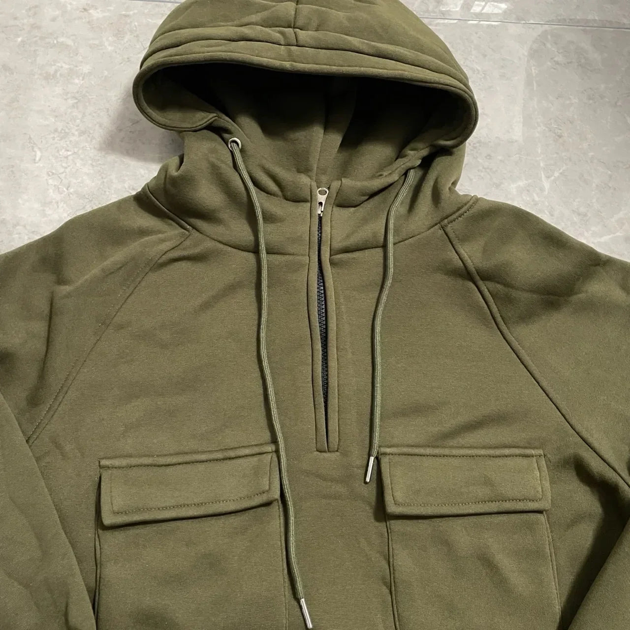 Sweats à capuche style militaire