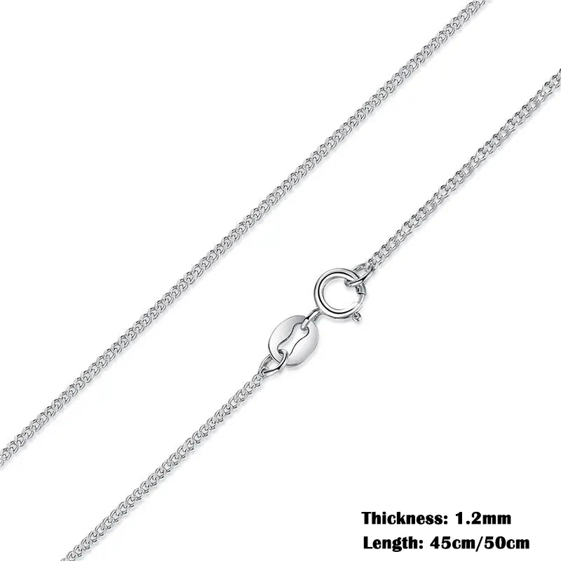 Collier argent sterling 925 BAMOER