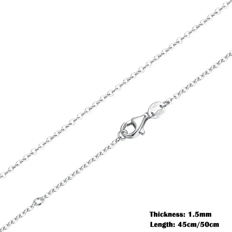 Collier argent sterling 925 BAMOER