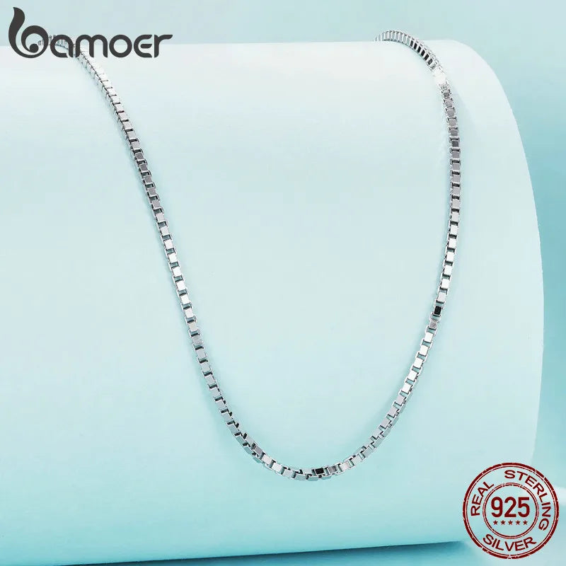 Collier argent sterling 925 BAMOER
