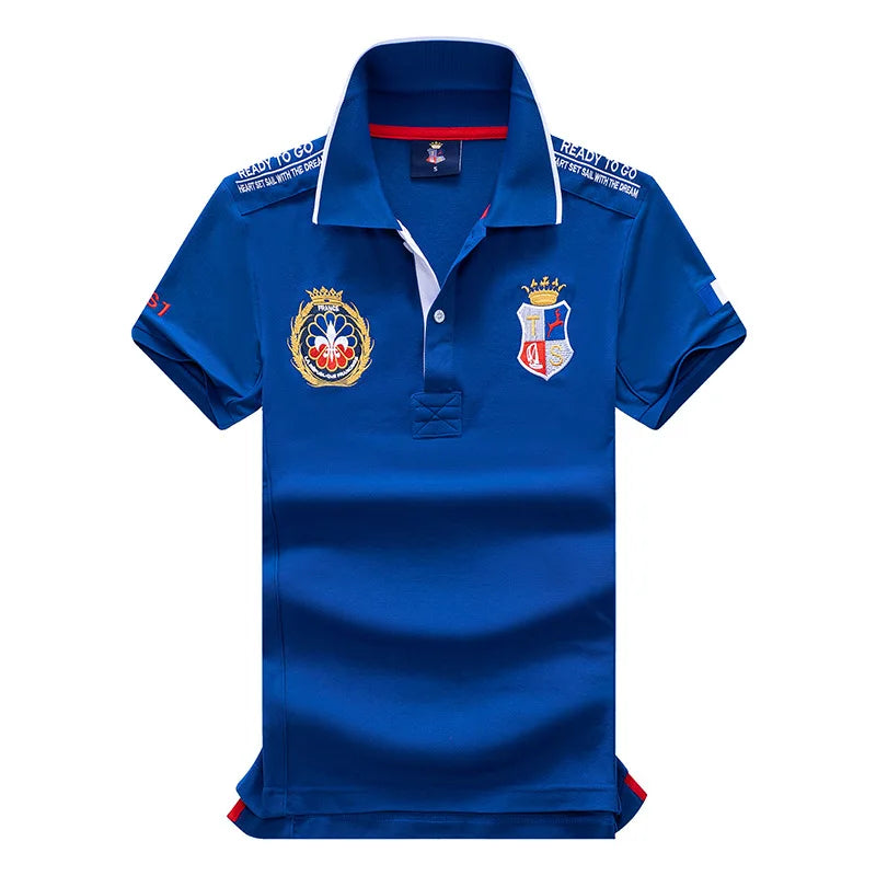 Polo de foot classique suisse 100 % coton