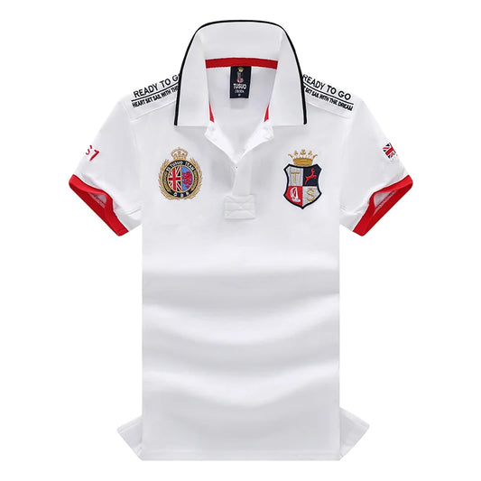 Polo de foot classique suisse 100 % coton