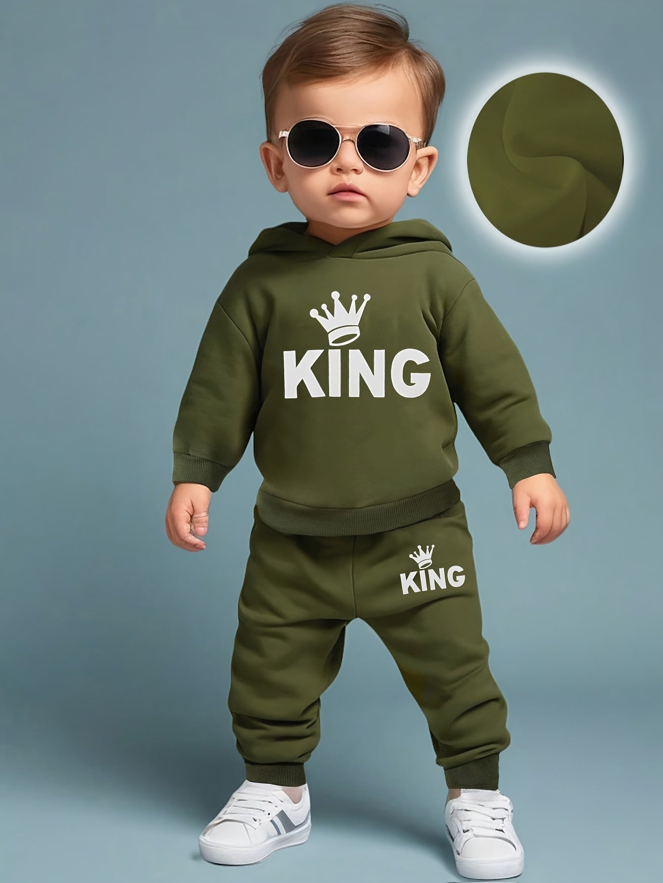 Ensemble sweat et pantalon bébé