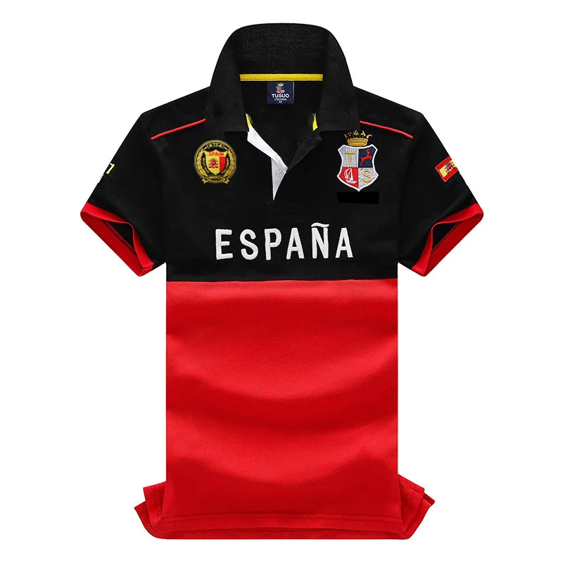 Polo de foot classique suisse 100 % coton