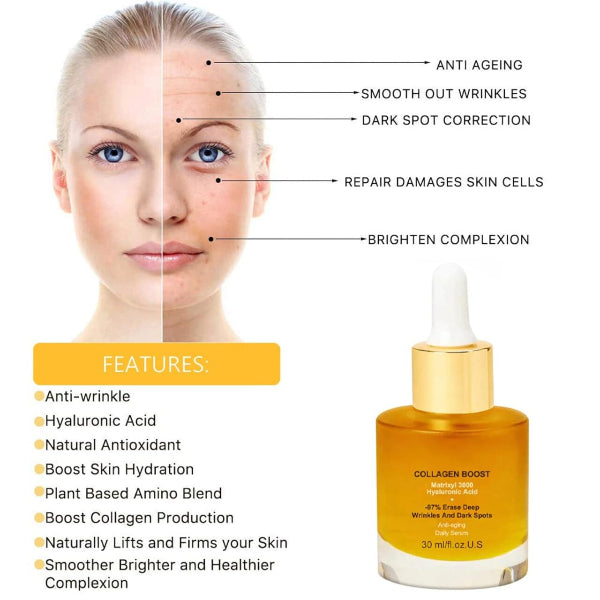 Sérum Collagène Réactivateur WEST&MONTH - Boutique ÉclatsChic