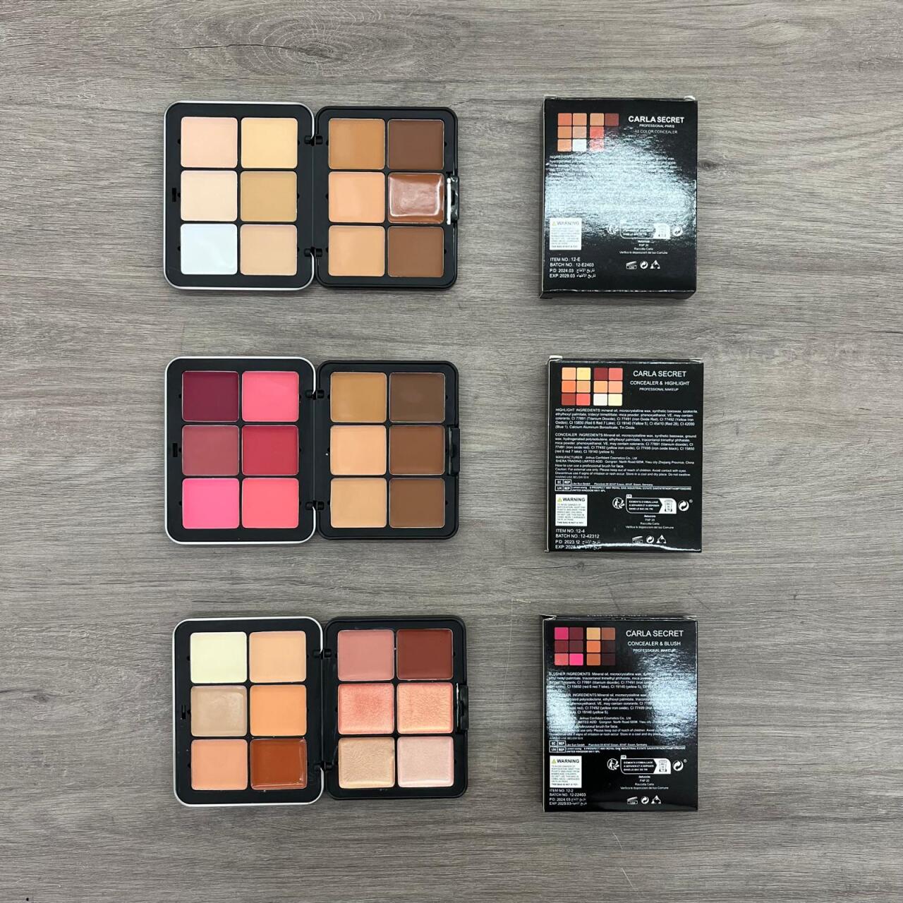 Palette de fards à paupières 12 couleurs - Boutique ÉclatsChic