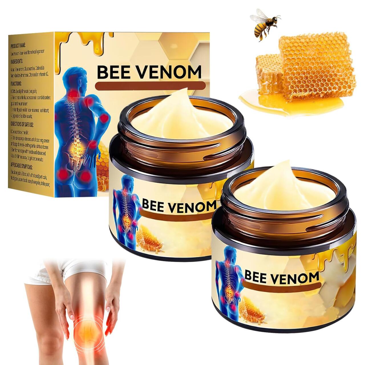 Pommade au venin d'abeille soulage articulations