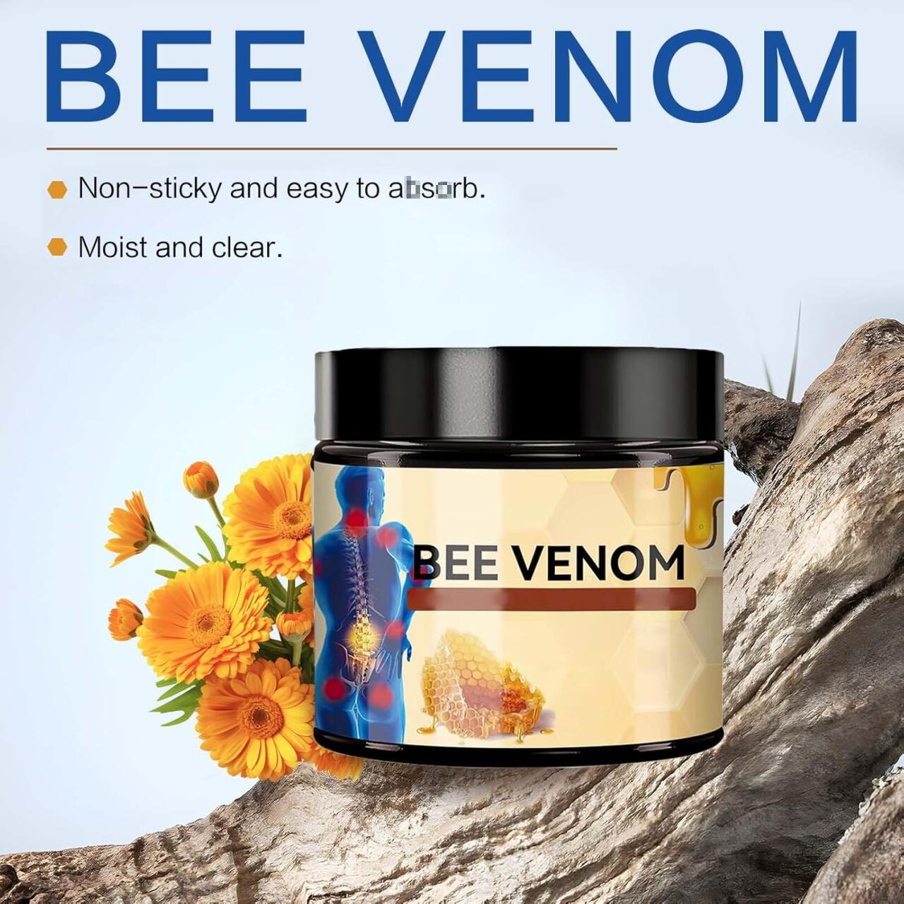 Pommade au venin d'abeille soulage articulations