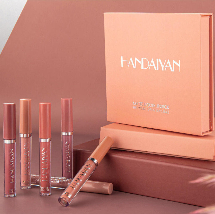 Coffret rouges à lèvres teintes classiques